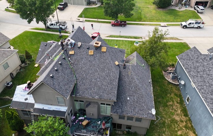 Luxury Home Full Re-Roof (Aerial Progression) photo 7