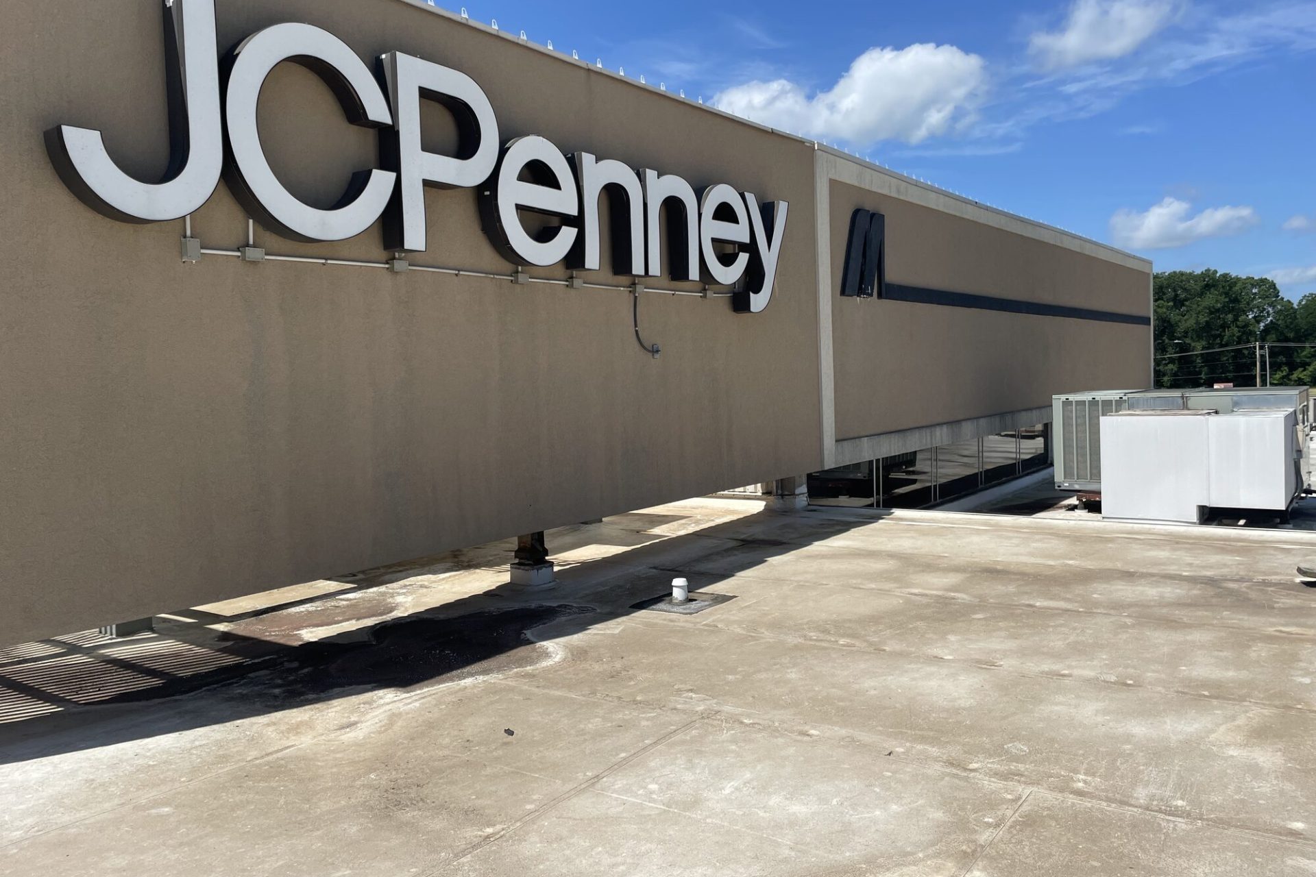 JCPenney Commercial Flat Roof